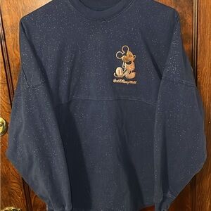 Walt Disney World 50th Anniversary Rose Gold Mickey Jersey Sweatshirt